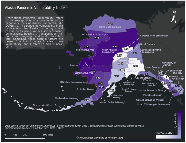 Alaska Pandemic Vulnerability Index