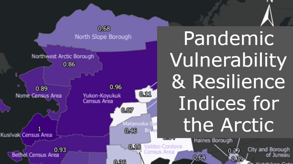 Pandemic Vulnerability &amp; Resilience Indices for the Arctic